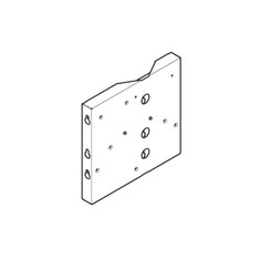 Immagine di Vaillant Staffa fissaggio centralina 0020151861