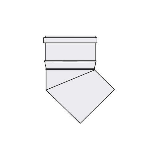 Immagine di Vaillant Curva 45° 110 mm 0020106391