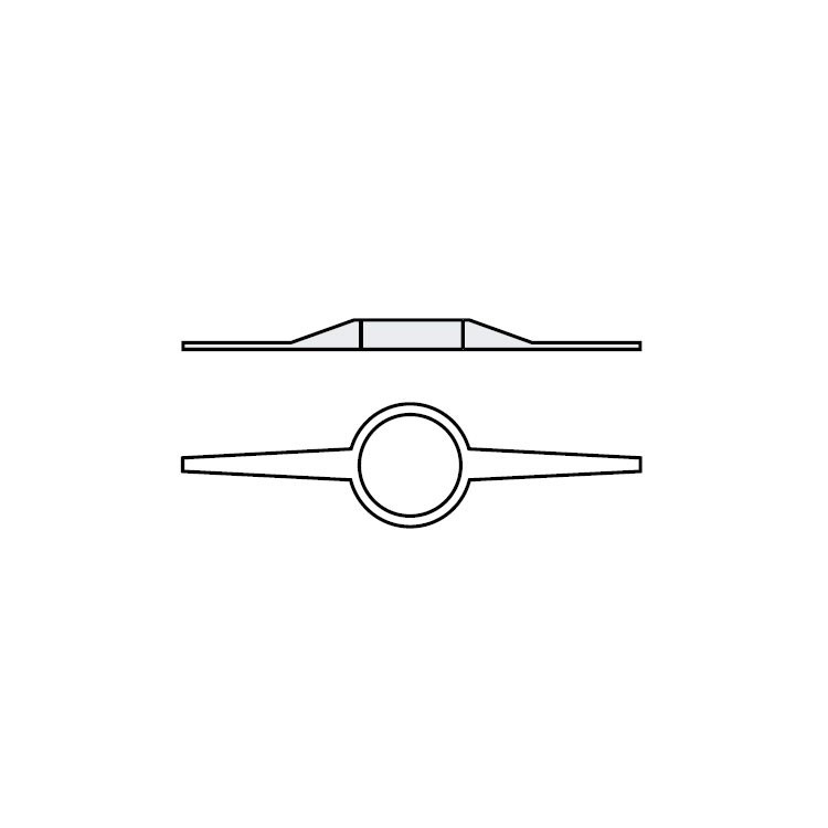 Immagine di Vaillant Distanziatore per intubamento per camini 400x400 mm - 10 Pezzi 0020106394