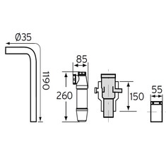 Immagine di Vaillant Adattatore 80/125 mm con raccolta condensa 0020202465