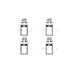 Immagine di Vaillant Set fascette fissaggio tubi (4 pezzi) 303824