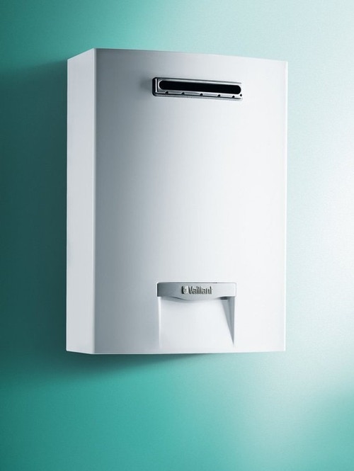 Immagine di Vaillant outsideMAG 16-5/1-5 (GPL) Scaldabagno a camera stagna per esterno con accensione elettronica 0010019381