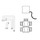 Vaillant Connessione idraulica sinistra per fancoil console 0020244357