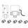 Vaillant Kit valvola a 3 vie + tubazioni per fancoil cassette VA 1-035 KN 0020244352