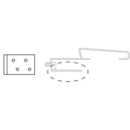 Immagine di Vaillant Set 4 piastre per ancoraggi tipo P 0020080177