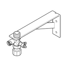 Immagine di Vaillant Gancio a parete per collegamento vaso di espansione solare alla stazione auroFLOW exclusive VPM 20/2 S o auroFLOW VMS 70 0020173592