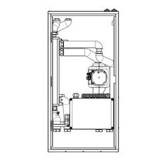 Immagine di Beretta MODULO CONNECT HYBRID 1D con separatore idraulico verticale 1 zona 20130801