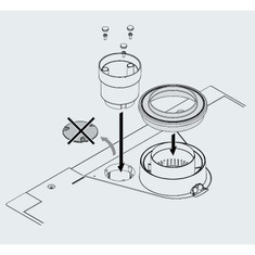 Immagine di Ariston Kit partenza fumi/aspirazione sdoppiato GENUS PREMIUM SOLAR EVO FS 3123574