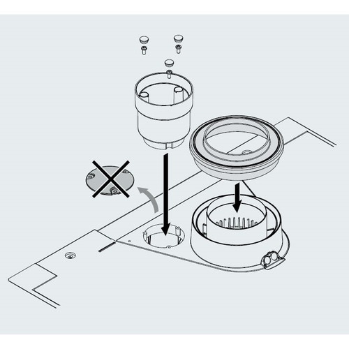 Immagine di Ariston Kit partenza fumi/aspirazione sdoppiato GENUS PREMIUM SOLAR EVO FS 3123574