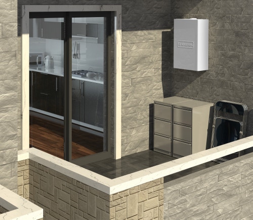 Immagine di Ariston EGIS PREMIUM EVO EXT 25 Caldaia murale a condensazione per esterni con funzione auto 3300763