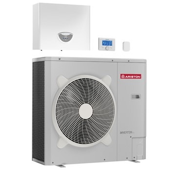 Immagine di Ariston NIMBUS HYBRID 6 KW Sistema A Pompa di calore per il riscaldamento, raffrescamento e la produzione di acqua calda sanitaria predisposta per la realizzazione di un sistema ibrido 3300776