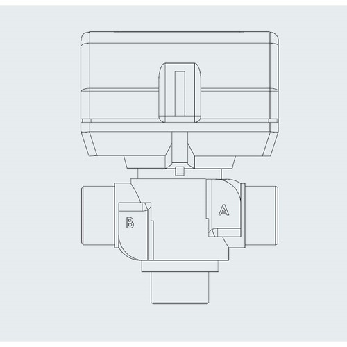 Immagine di Ariston VALVOLA A 3 VIE AGGIUNTIVA (PER IMPIANTI CON 1 EMETTITORE) 3319005