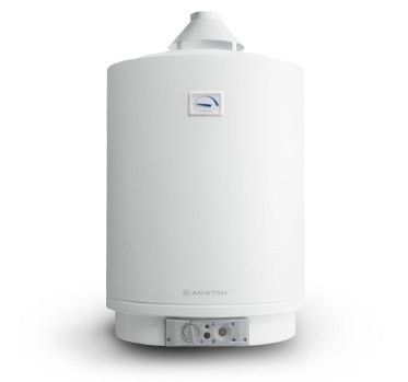 Immagine di Ariston CA-E 80V Scaldacqua a Gas murale ad accumulo elettronico, camera aperta, tiraggio naturale 007284