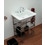 Immagine di Flaminia VOLO 66 lavabo 66 cm da appoggio o sospeso, con troppopieno, colore bianco finitura lucido VL66L