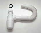 Immagine di Flaminia sifone in plastica per bidet Una e lavabo Void UNA/SIF