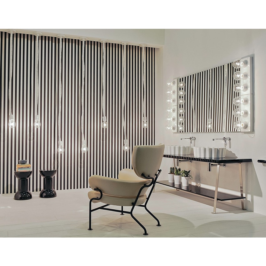 Immagine di Flaminia MAKE-UP specchio L.150 H.100 cm reversibile, installazione orizzontale o verticale MKS100