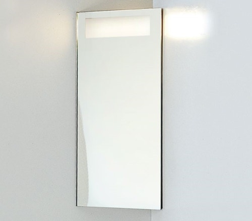 Immagine di Flaminia CORNER specchio contenitore angolare con luce SPAL