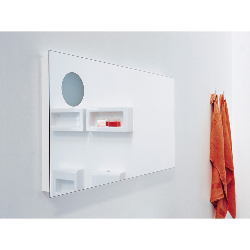 Immagine di Flaminia SIMPLE 120 Specchio con luce DESTRA, installazione orizzontale e verticale NDS120D