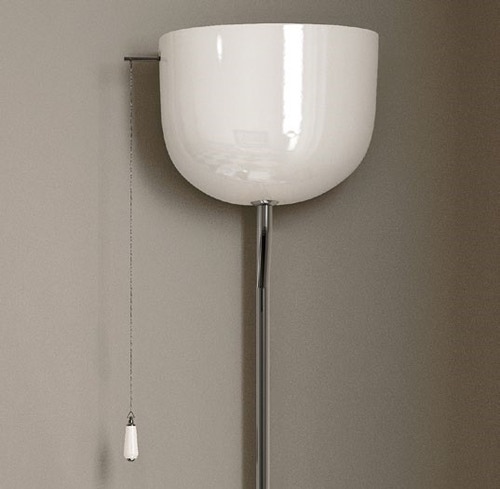 Immagine di Flaminia Cassetta di scarico alta per vasi art. 3020 - 3021 2060