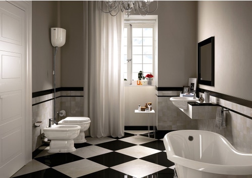 Immagine di Flaminia FIDIA 65 Lavabo monoforo semincasso 3019