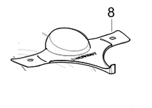 Immagine di Geberit Calotta paraspruzzi per test   242.676.00.1