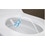 Immagine di Geberit AQUACLEAN TUMA COMFORT vaso sospeso, senza brida, completo di sedile con funzione bidet e chiusura ammortizzata, colore bianco 146.290.11.1
