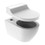 Immagine di Geberit AQUACLEAN TUMA COMFORT sedile con funzione bidet e chiusura ammortizzata, colore bianco con cover colore bianco 146.270.11.1