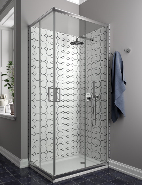 Immagine di Ponsi Bagno completo, finitura mobile effetto legno colore olmo SMILE2-O