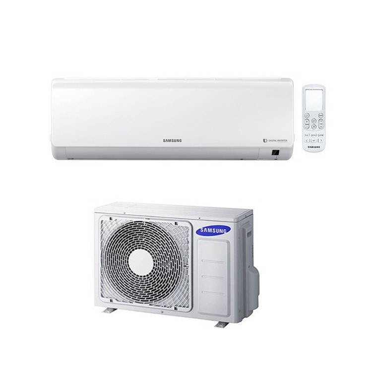 Immagine di Samsung NEW STYLE PLUS Climatizzatore monosplit inverter bianco | unità esterna 5 kW unità interna 18000 BTU F-AR18NFB