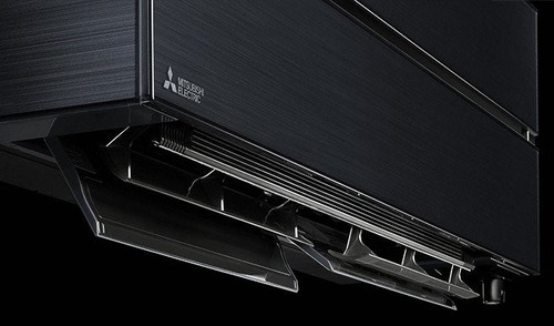 Immagine di Mitsubishi MSZ-LN Kirigamine Style R32 Climatizzatore a parete dual split inverter Wi-Fi onyx black | unità esterna 7.2 kW unità interne 9000+12000 BTU MXZ-4F72VF+MSZ-LN[25|35]VG2B