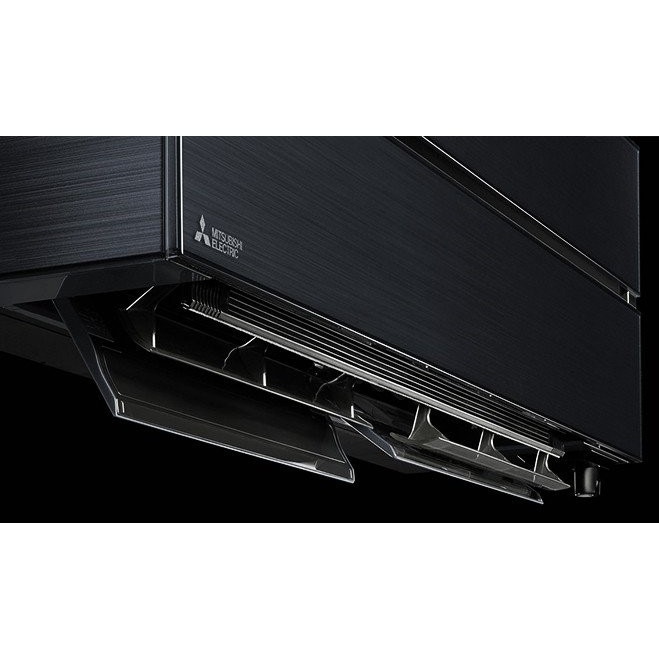 Immagine di Mitsubishi MSZ-LN Kirigamine Style R32 Climatizzatore a parete dual split inverter Wi-Fi onyx black | unità esterna 7.2 kW unità interne 9000+12000 BTU MXZ-4F72VF+MSZ-LN[25|35]VG2B
