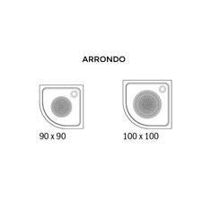 Immagine di Kaldewei Superficie antiscivolo parziale per piatti doccia smaltati > 120 cm xxxx3000xxxx-D+120