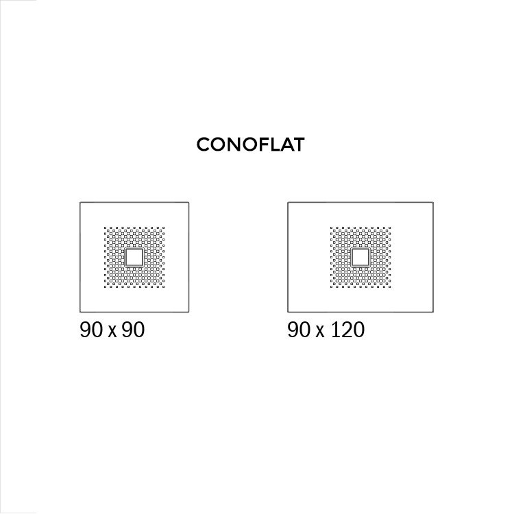 Immagine di Kaldewei Superficie antiscivolo parziale per piatti doccia smaltati > 120 cm xxxx3000xxxx-D+120