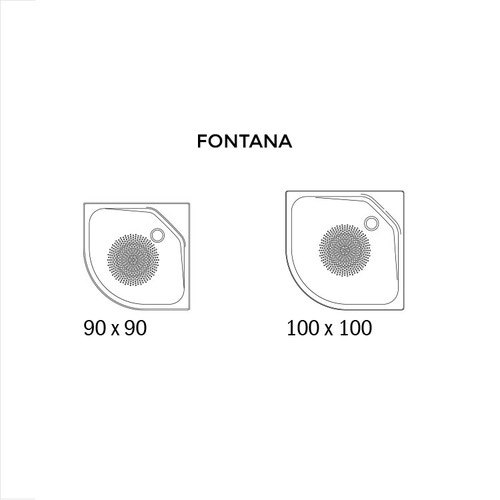 Immagine di Kaldewei Superficie antiscivolo parziale per piatti doccia smaltati > 120 cm xxxx3000xxxx-D+120