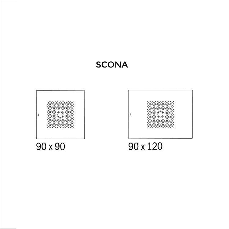 Immagine di Kaldewei Superficie antiscivolo parziale per piatti doccia smaltati > 120 cm xxxx3000xxxx-D+120