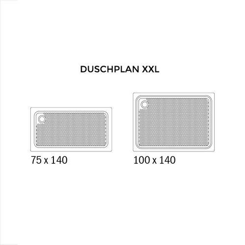 Immagine di Kaldewei Superficie antiscivolo totale per piatti doccia smaltati > 120 cm xxxx3002xxxx-D+120