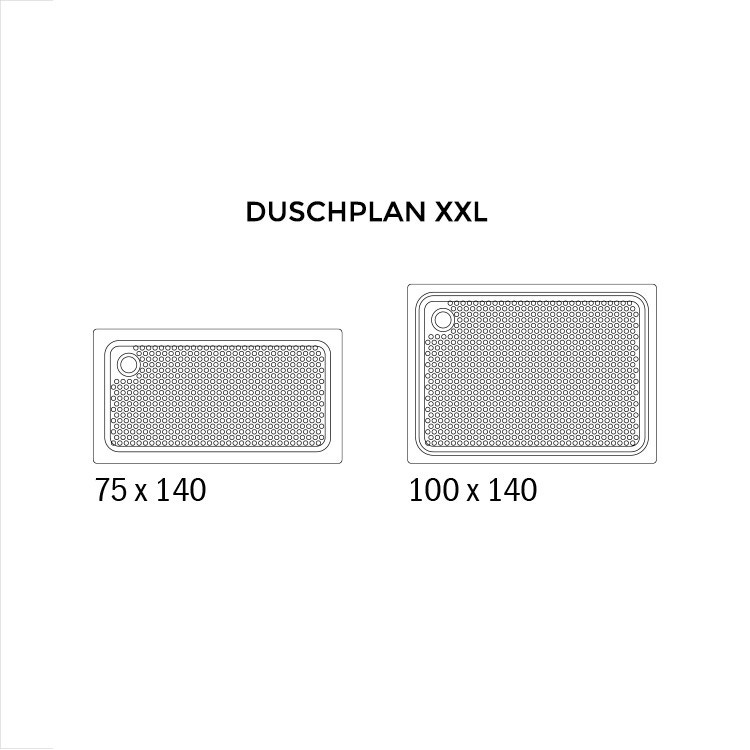 Immagine di Kaldewei Superficie antiscivolo totale per piatti doccia smaltati > 120 cm xxxx3002xxxx-D+120