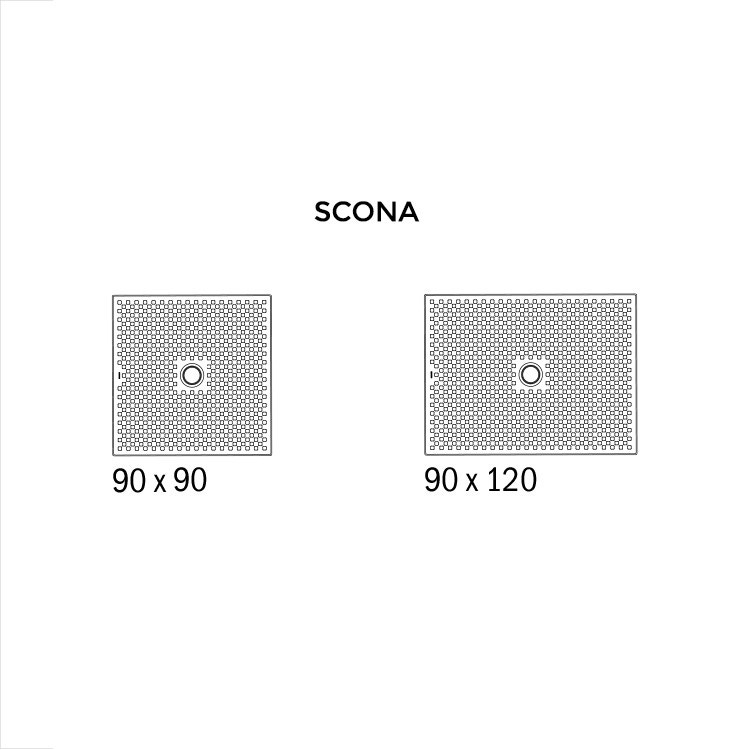 Immagine di Kaldewei Superficie antiscivolo totale per piatti doccia smaltati > 120 cm xxxx3002xxxx-D+120
