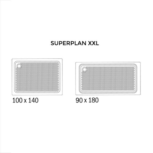 Immagine di Kaldewei Superficie antiscivolo totale per piatti doccia smaltati > 120 cm xxxx3002xxxx-D+120