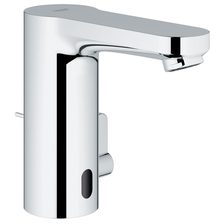 Miscelatore elettronico
per lavabo con comando ad infrarossi