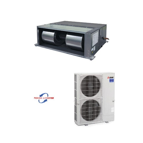 Immagine di Mitsubishi PEA-WKA Climatizzatore canalizzato monosplit Inverter | unità esterna 25 kW unità interna 85000 BTU PUHZ-ZRP250YKA2-PEA-RP250WKA