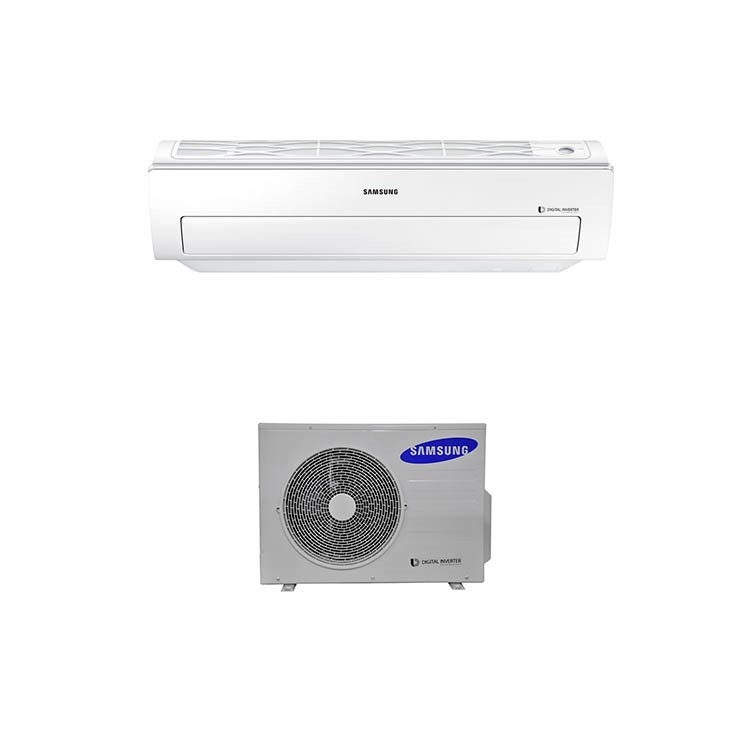 Immagine di Samsung PARETE Climatizzatore monosplit inverter, bianco | unità esterna 5 kW unità interna 18000 BTU AC052MXADKH/EU+AC052MNADKH