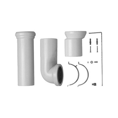 Immagine di Duravit Set di allacciamento Vario, lunghezza regolabile 0014220000