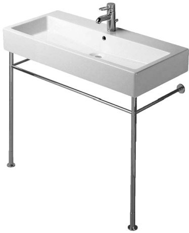 Immagine di Duravit VERO sostegno metallico 92.5 cm, regolabile in altezza, finitura cromo 0030671000