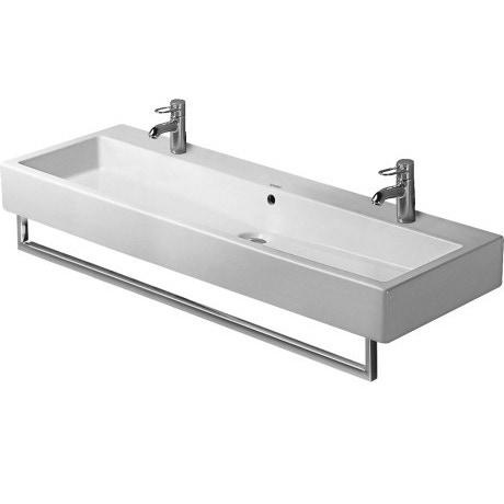 Immagine di Duravit Portasciugamani L.115 cm, profilo squadrato, finitura cromo 0030331000
