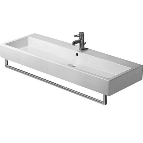 Immagine di Duravit Portasciugamani L.115 cm, profilo squadrato, finitura cromo 0030331000