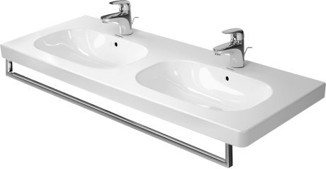 Immagine di Duravit Portasciugamani L.115 cm, profilo squadrato, finitura cromo 0030331000