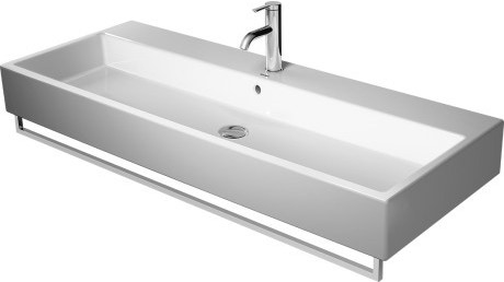 Immagine di Duravit Portasciugamani L.115 cm, profilo squadrato, finitura cromo 0030331000