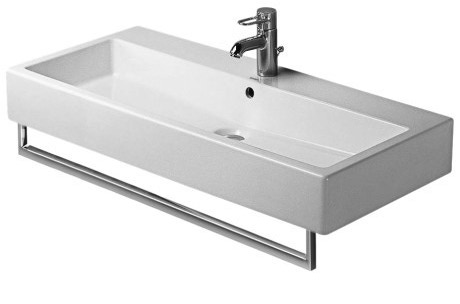 Immagine di Duravit Portasciugamani L.95.5 cm, profilo squadrato, finitura cromo 0030391000
