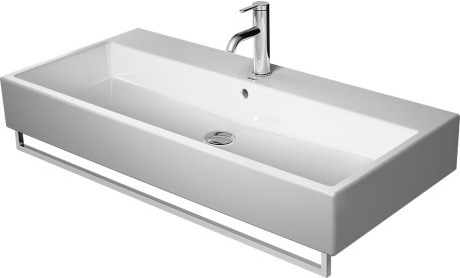 Immagine di Duravit Portasciugamani L.95.5 cm, profilo squadrato, finitura cromo 0030391000